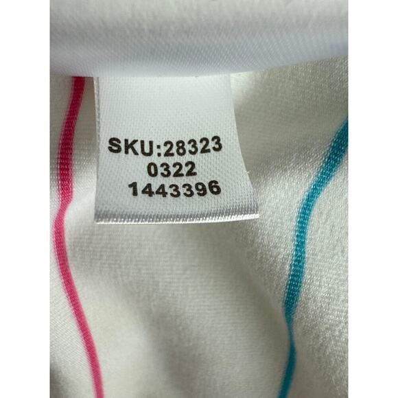 Footjoy Full-Zip Stripe Mid-Layer Junior Girls Size S Golf Activewear EUC - Picture 7 of 7